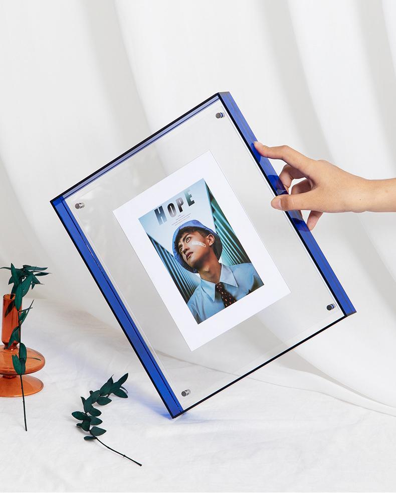 Colorful Acrylic Poster Stand